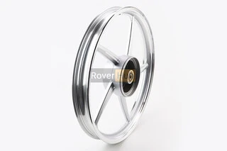 Диск задній литий 1,6-17" ALPHA/ACTIVE "промені", сріблястий (вісь 12мм)