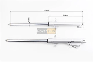 V200N Амортизатор передній лів, правий. к-кт (диск.гальм.) 710мм