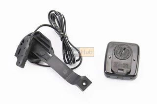 Велокомп'ютер 11-функцій, дротовий, чорно-сірий AS-600 (без батарейок)