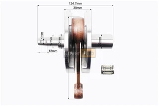 Колінвал лів/пр. (підшипник) Юпітер
