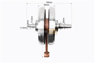 Колінвал (втулка) Планета з підшипниками 2505 (25x52x18)