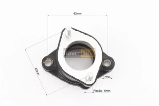 V200N Патрубок карбюратора прогумований