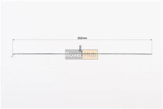 Спиця 14Gx252мм (100шт к-кт), хром