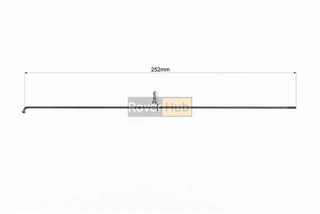 Спиця 14Gx252мм (100шт к-кт), чорна