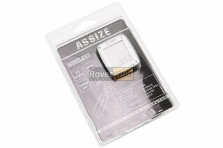 Велокомпьютер 11-функций, беспроводной, серо-чёрный AS-6000 (без батареек)