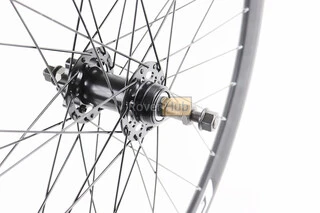 Колесо 27,5" заднее Disk-brake, обод и втулка 14Gx36H алюминиевые, под вольнобег, крепл. гайка, "GRAVITY"