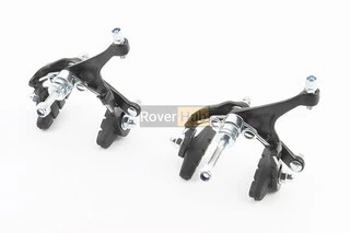 Гальмо ROAD V-brake кліщового типу, переднє+заднє, хід колодки 37-48мм, алюмінієве, чорне AR-2004D