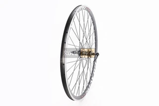 Колесо 27,5" заднє Disk-brake, обід "крапля" та втулка 14Gx36H алюмінієві NECO MS31R, під вільнобіг, кріпл. ексцентрик, "GRAVITY"