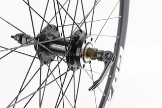 Колесо 27,5" заднє Disk-brake, обід "крапля" та втулка 14Gx36H алюмінієві NECO MS31R, під вільнобіг, кріпл. ексцентрик, "GRAVITY"