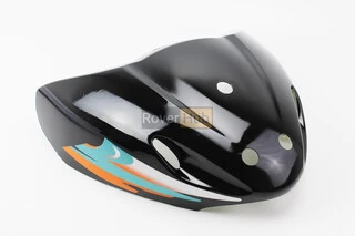 Пластик - передній верхній (під кермом) "дзьоб", ЧОРНИЙ (можливі незначні потертості, див. фото)