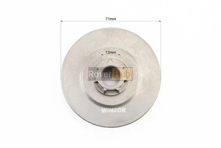 Тарілка зчеплення + зірка 3/8-7 3800, Partner-340S/350S/360S, AL-KO + підшипник + мастило, "PRO SERIA"