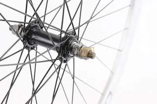 Колесо 28" переднє V-brake, обід "крапля" алюмінієвий, втулка 14Gх36H, кріпл. гайка, "GRAVITY"