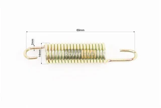 Пружина підніжки центральної (L73мм, D14мм, 18 витків) "слабше"