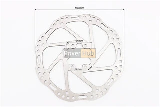 Гальмівний диск 160мм, кріпл. 6 болтів, , RPT-005