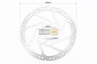 Тормозной диск 203мм, крепл. 6 болтов, TR203-19