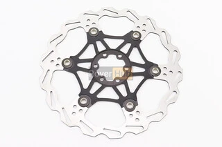 Тормозной диск 203мм, крепл. 6 болтов, на алюминиевом пауке, чёрный FD-01