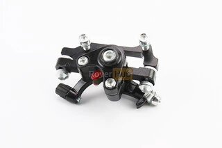 Гальмівний супорт задній (F180/R160мм), чорний OUSHILUN BL-BB8