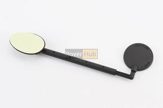 Дзеркало кругле, регульоване, телескопічне, кріплення на липучці до шолома велосипеда, чорне SBM-2270