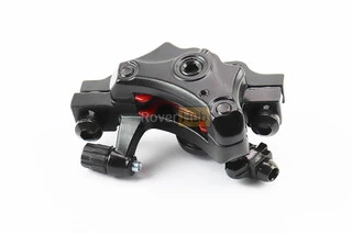 Тормозной суппорт передний (F160/R140мм), чёрный BL-BB9 тип 2