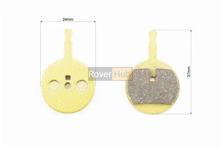 Гальмівні колодки Disk-brake (Avid Ball Bearing 5), жовті YL-1018