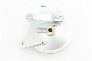 Панель тормозная задняя с колодками