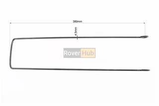 Кріплення переднього кошика (підпора) 26", чорне