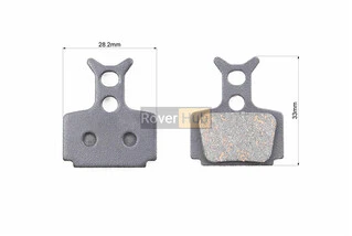 Гальмівні колодки Disk-brake (Formula The one, R1, Mega), чорні YL-1034