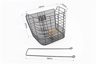 Кошик багажний передній 26", чорний JL-CK055 (можливі подряпини, сколи, дефекти фарбування)