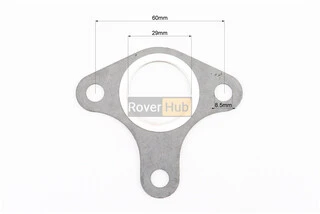 Прокладка глушителя 173F/177F/182F/188F/190F, 3отв., колено-глушитель