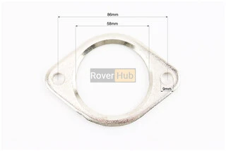 Фланець кріплення глушнику Планета