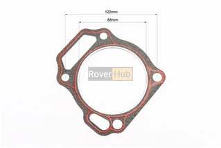 Прокладка головки циліндра 188F-88mm (пароніт, червона нитка)