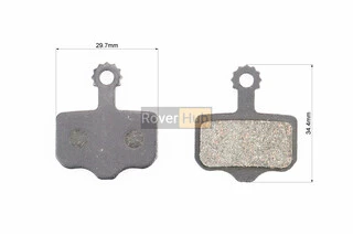 Тормозные колодки Disk-brake (Sram XX, Avid Elixir 3,5, Elixir R, CR), чёрные YL-1002