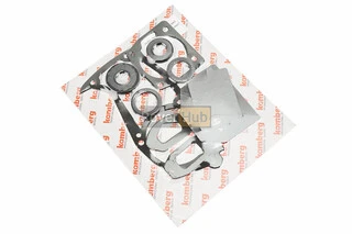 Прокладки 4500/5200/5800, к-кт 8 деталей + сальники (15x35x4, 5 + 15x28x4, 5), (на блістері, металичиские)