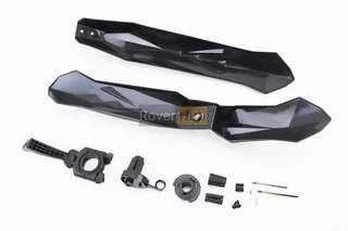 Крила пластмасові 24-26" MTB швидкознімні, чорні YS-600