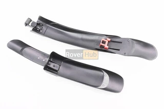 Крила пластмасові 24-26" MTB розсувні, чорні