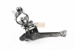 Перекидка цепи передняя с верхней тягой, крепл. 28,6мм, под звезду 48Т, чёрная FD-TZ 510