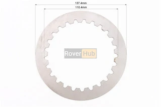 Диск зчеплення проміжний 12V метал