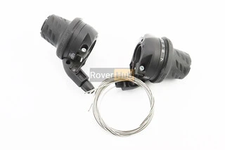 Перемикачі (грипшифт) 3x7 швидкості, чорні SL-RS 36