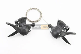 Перемикачі (манетка) 3x8 швидкості, чорні ALTUS SL-M315