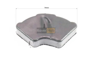 Демпферная резинка заднего колеса (к-кт 4шт)