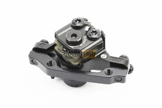 Гальмівний супорт передній (F160/R140мм), чорний BR-TX805F