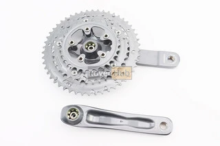 Шатуни "Octalink" 165мм, 50.39.30T ROAD, алюмінієві, сірі CLARIS FC-2403