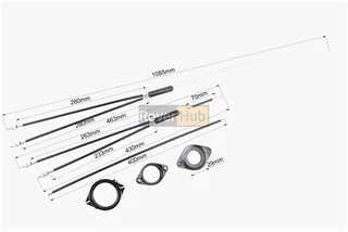 Трос гальмівний BMX задній з Gyro Rotor