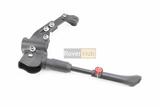 Підніжка бокова задня телескопічна для 26"- 29", з регульованим кутом кріплення, алюмінієва, чорна HS-002В