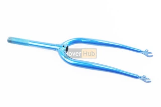 Вилка 20" з різьбою 1" (25,4мм), шток 200мм, синя