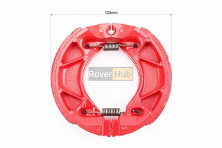 Гальмівні колодки задні (барабан) Yamaha YBR-125 D120, к-кт