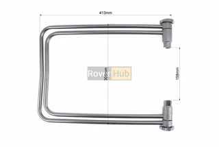 Подставка под заднее колесо 26", чёрная HS-008