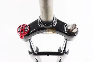 Вилка 24" амортизаційна, без різьби 1-1/8" (28,6мм), шток 260мм, з ходом 70мм, V/Disk-brake, Lockout, чорна LJ-536M