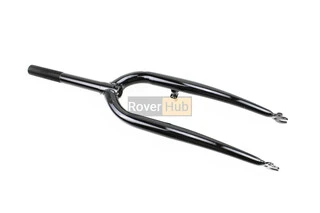 Вилка 24" з різьбою 1" (25,4мм), шток 200мм, V-brake, чорна (можливі подряпини, дефекти фарбування)