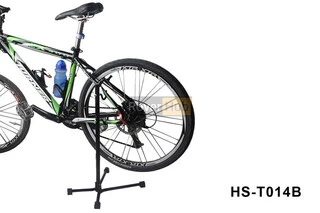 Підставка під заднє колесо, кріплення за перо рами, чорна HS-T014B